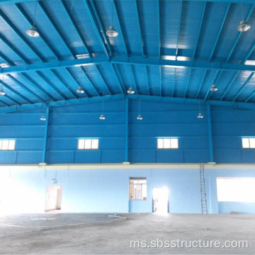 Struktur keluli Badminton Hall Bangunan Komersial